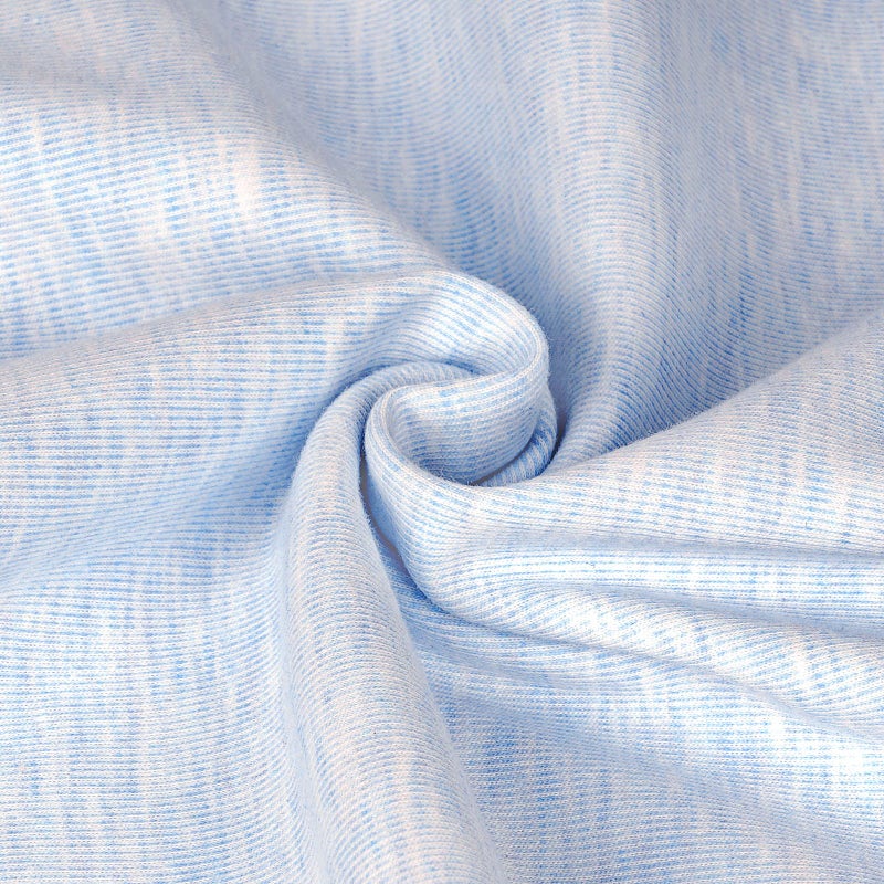 Zenssia Organic Cotton Toddler Pillowcase/Travel Pillowcase Pack of 2 Set 13x18 Inches with Envelope Closure - Soft & Breathable Baby Pillow Case Cover Solid Blue - Image 5